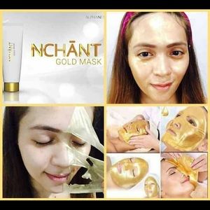 Nchant Gold Mask 24 karat Gold Diamond Powder